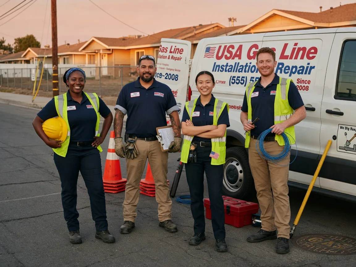 Gas Line Installation company in Grimes, CA
